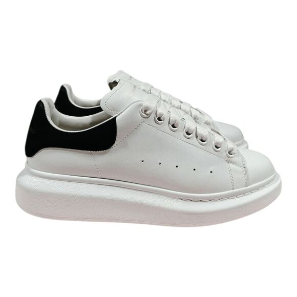 ALEXANDER MCQUEEN Oversize Leather Trainers Size 40.5D - Picture 2 of 9